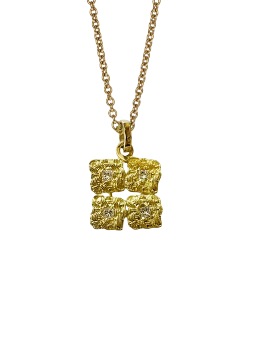 Diamond Thread Pendant photo