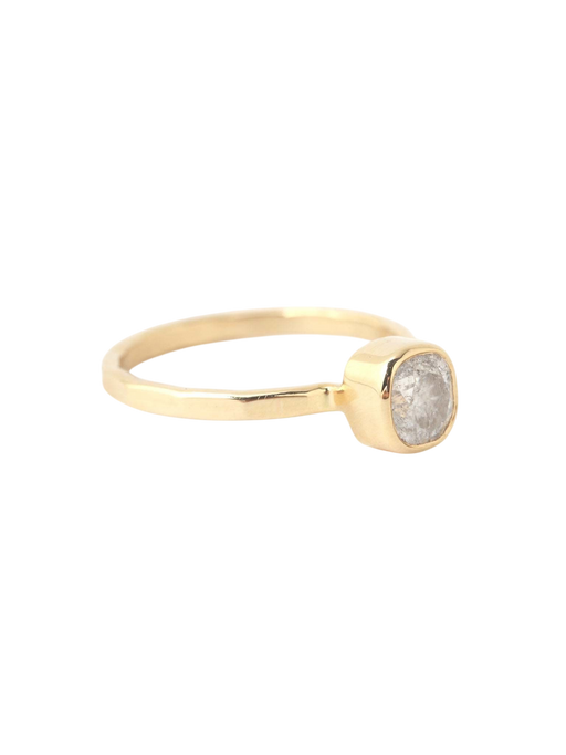 Salt and Pepper Diamond Ring photo