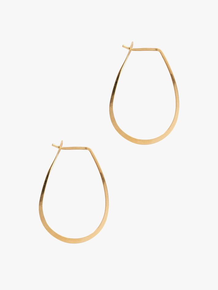 Teardrop hoops