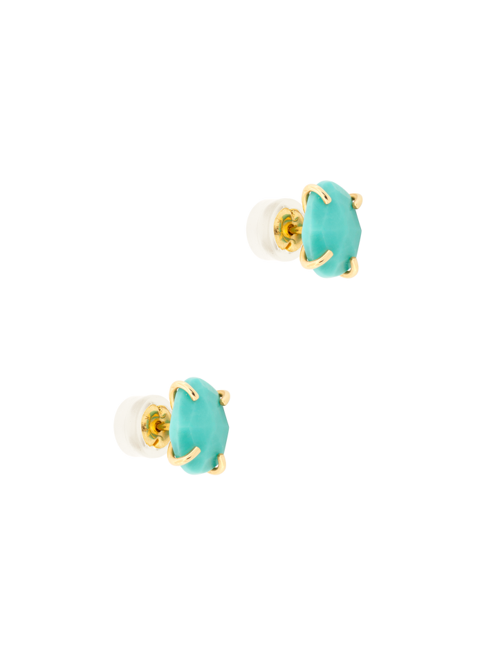 Turquoise stud earrings