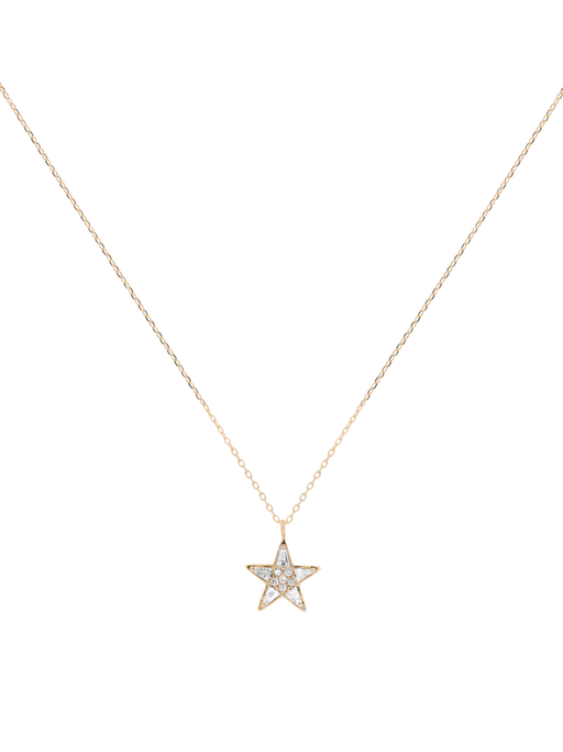 Point star pendant necklace photo