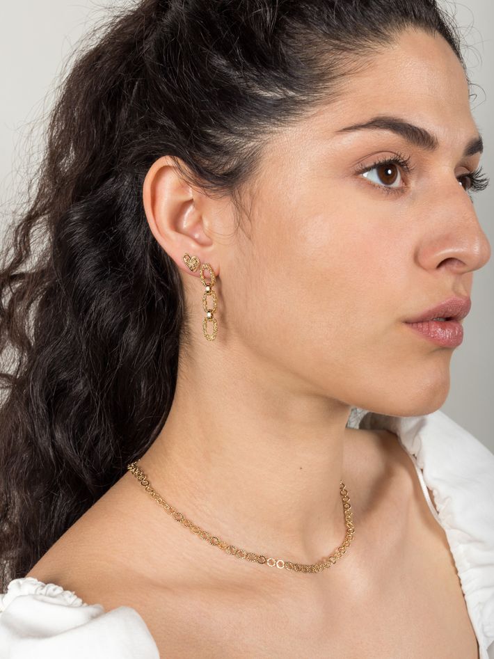 Grano link earring