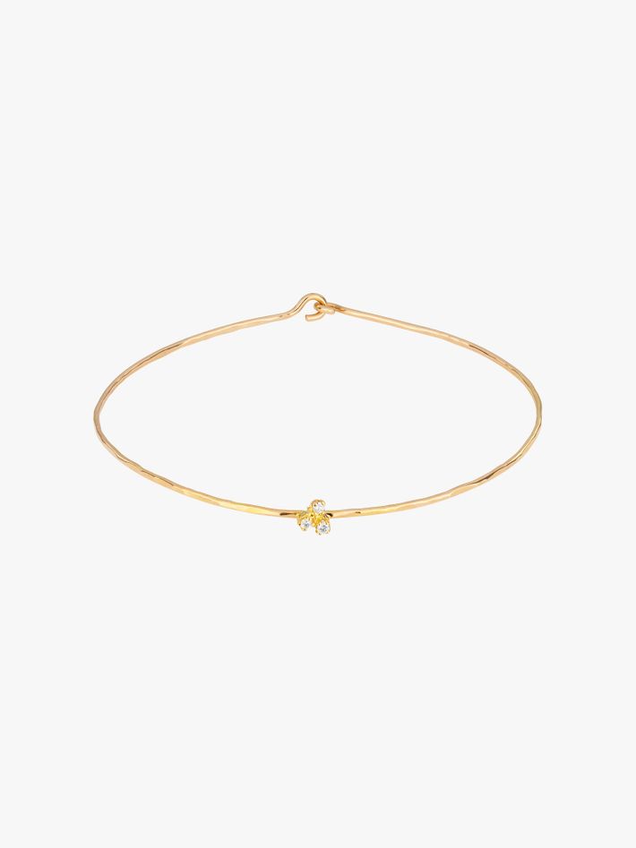 Louise diamond bangle