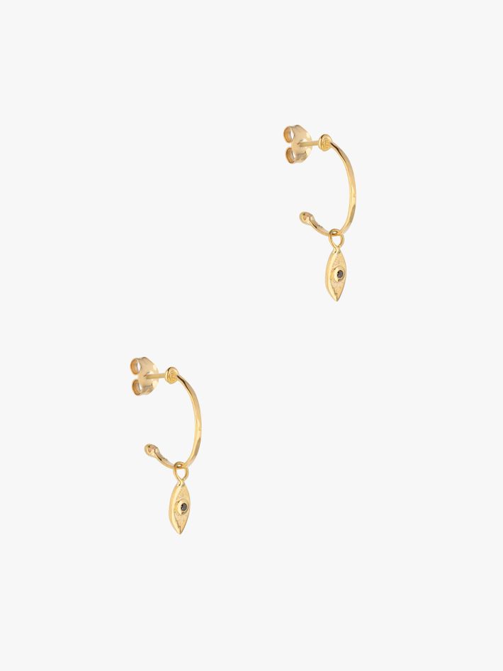 Olympe diamond stud earrings by Monsieur Paris