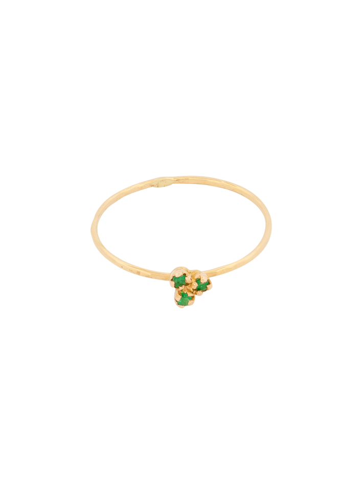 Olympe emerald ring