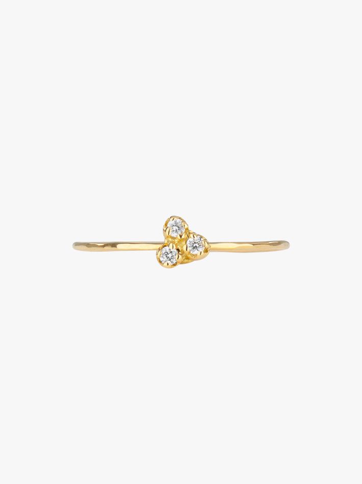 Olympe three diamonds ring