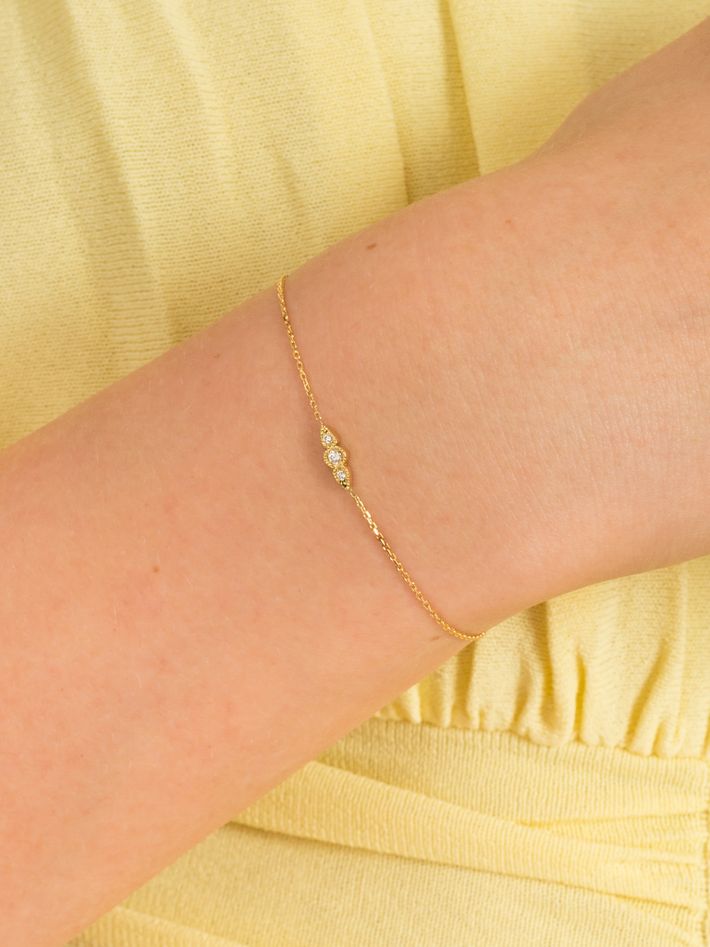 Auxane diamond bracelet