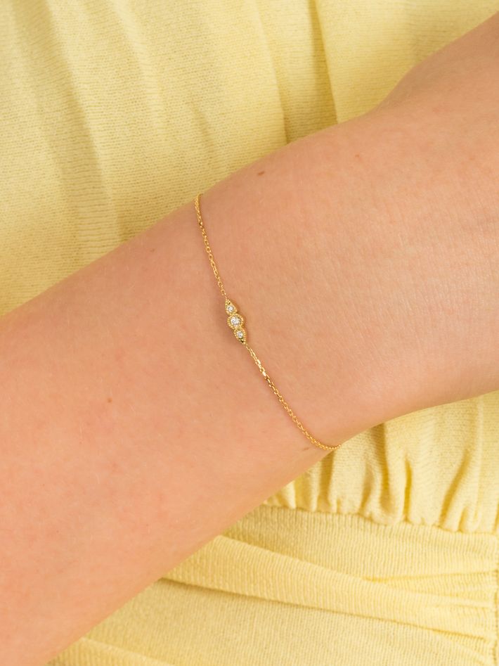 Auxane diamond bracelet