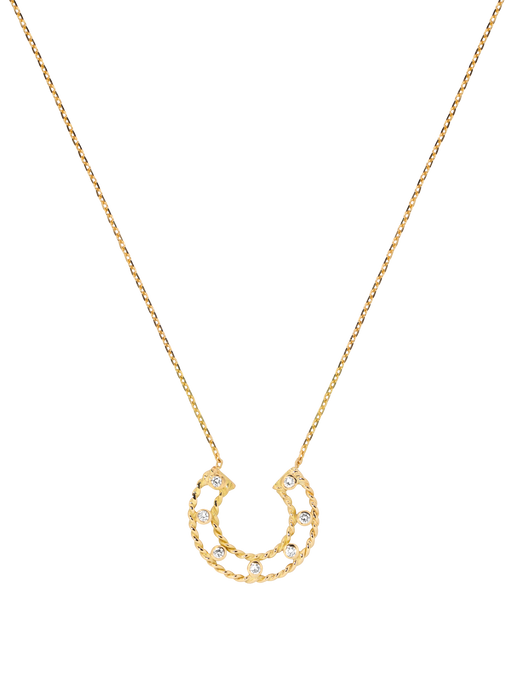 Garance diamond necklace photo