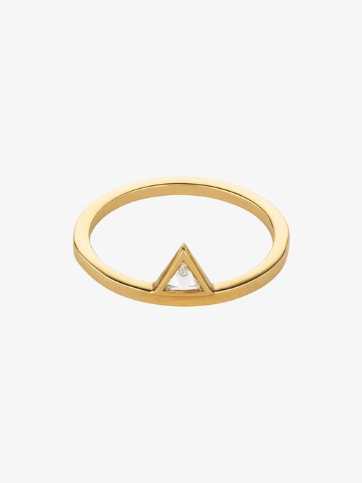 Triangle stacked ring (Refurbished) photo