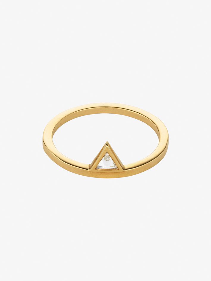 Triangle stacked ring (Refurbished)