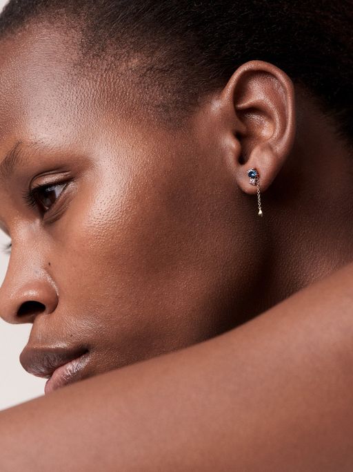 Aster earrings photo