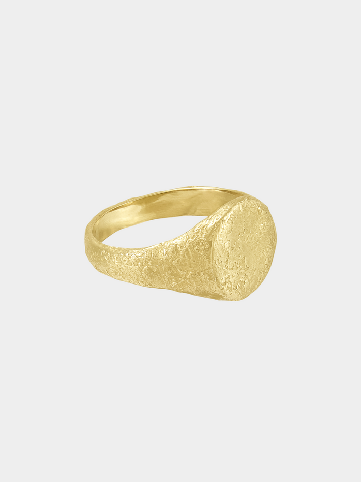 Medium organic signet ring