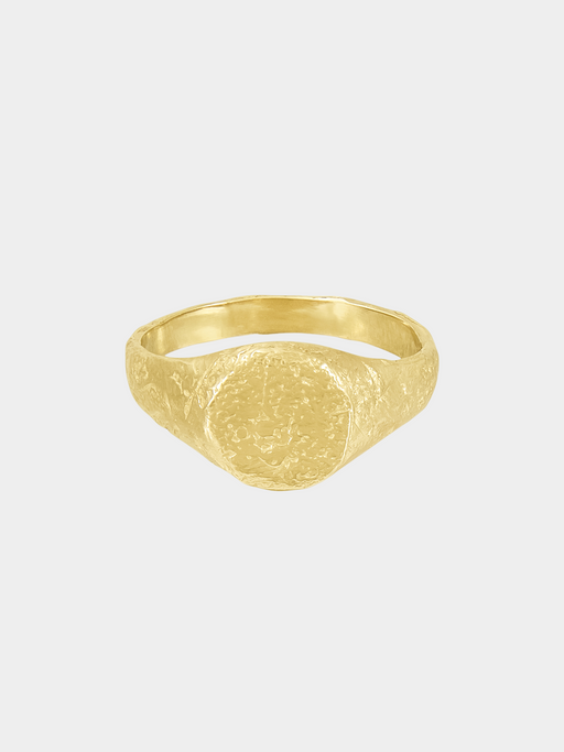 Small organic signet ring photo