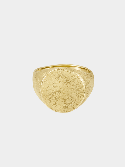 Large organic signet ring photo