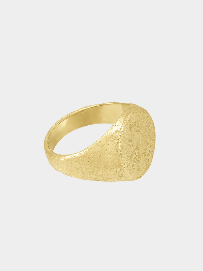 Large organic signet ring