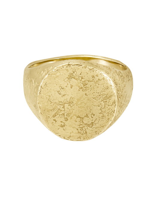 Large organic signet ring photo