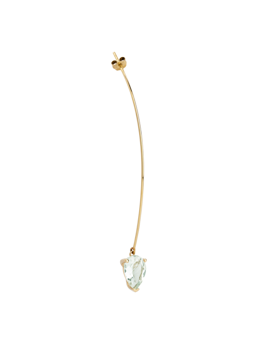 Bloom arch amethyst earring photo