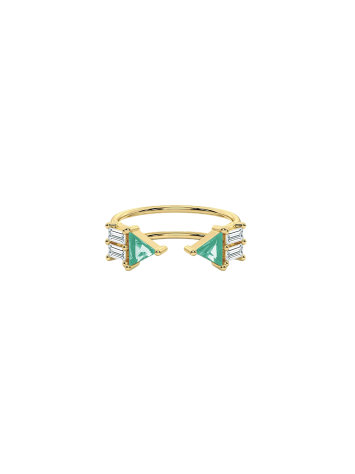 Atlante emerald ring