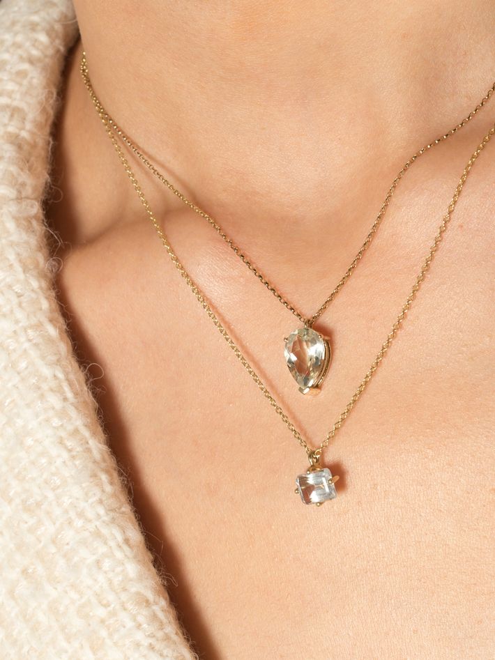 Bloom amethyst necklace