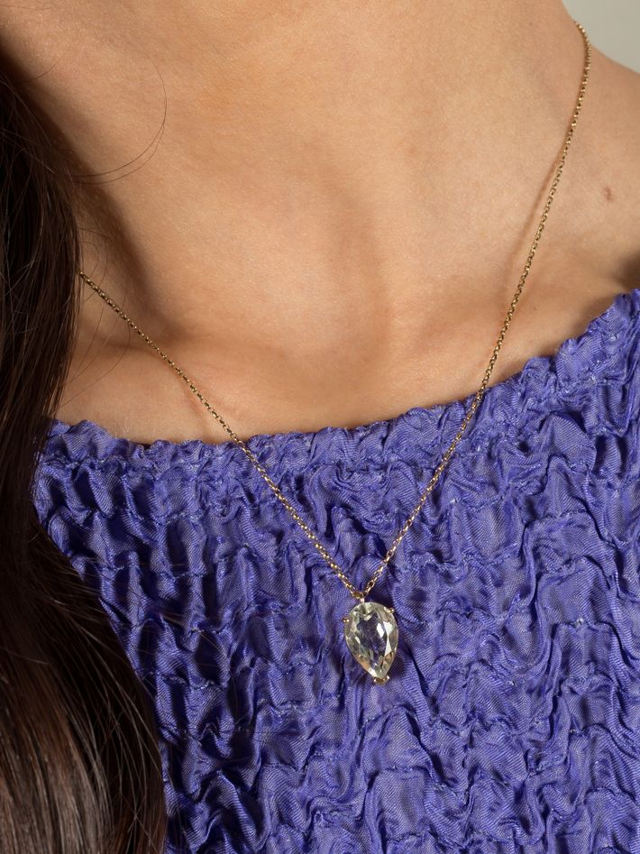 Bloom amethyst necklace