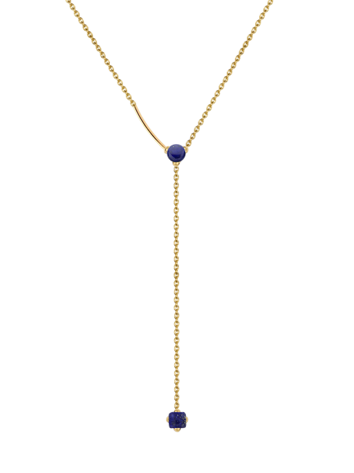Heart drop lapis lazuli necklace photo