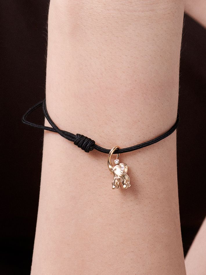 My little world elephant charm bracelet