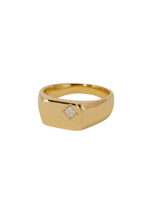 Diamond signet photo