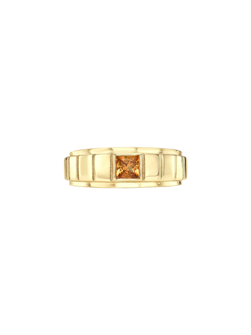 Rimon ring with orange sapphire photo