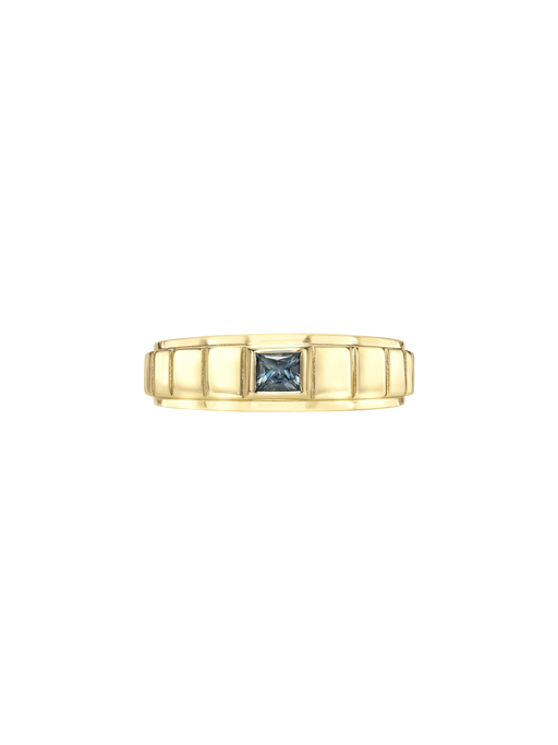 Rimon ring with teal sapphire photo
