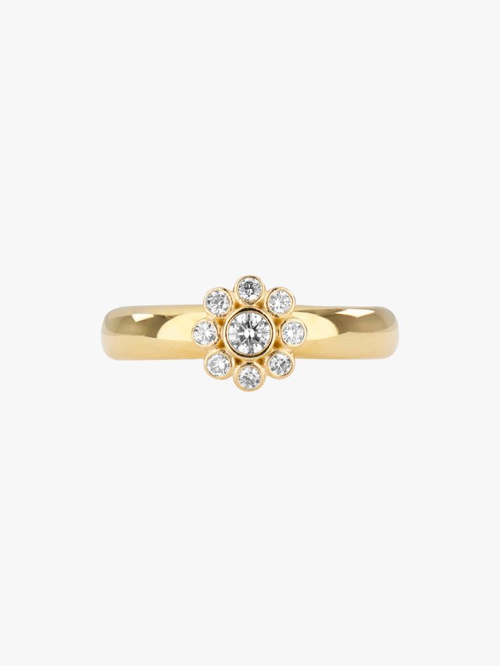 Alexandria small diamond ring