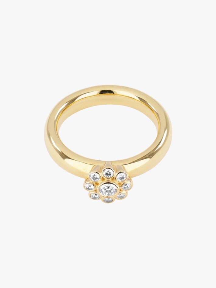 Alexandria small diamond ring