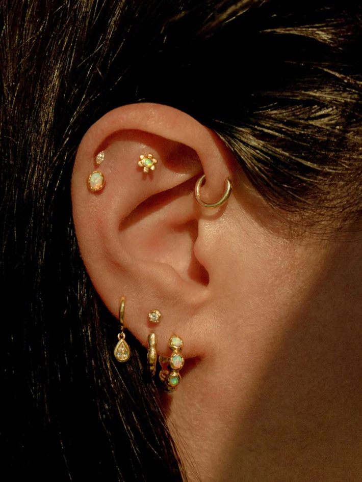 Ear Piercings, Types of Ear Piercings - Pamela Love