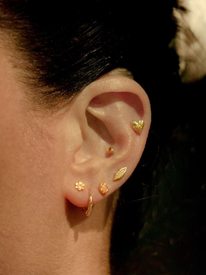 Daisy stud diamond