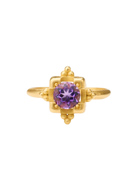 Estella ring in iolite photo