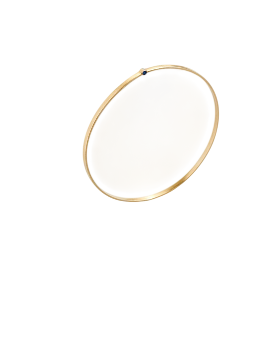 Cassini bangle in blue sapphire photo