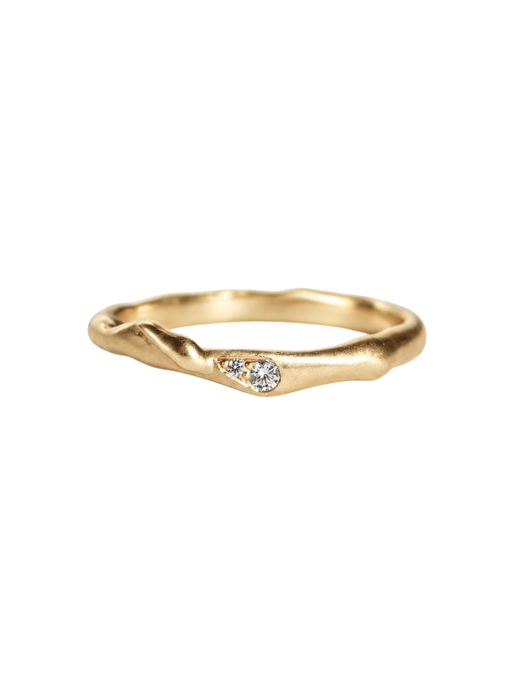 Leave To Dry Diamond Drop Ring no. I photo
