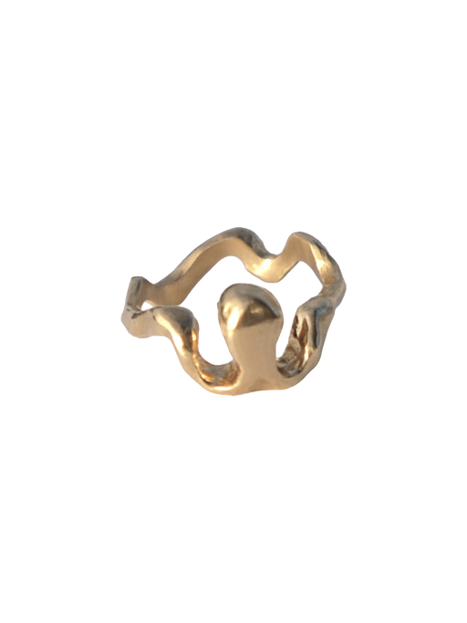 Wavy octopus ring photo