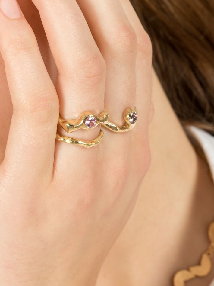Hanami sapphire ring 