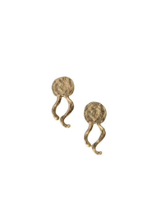 Tiny jellyfish earrings photo