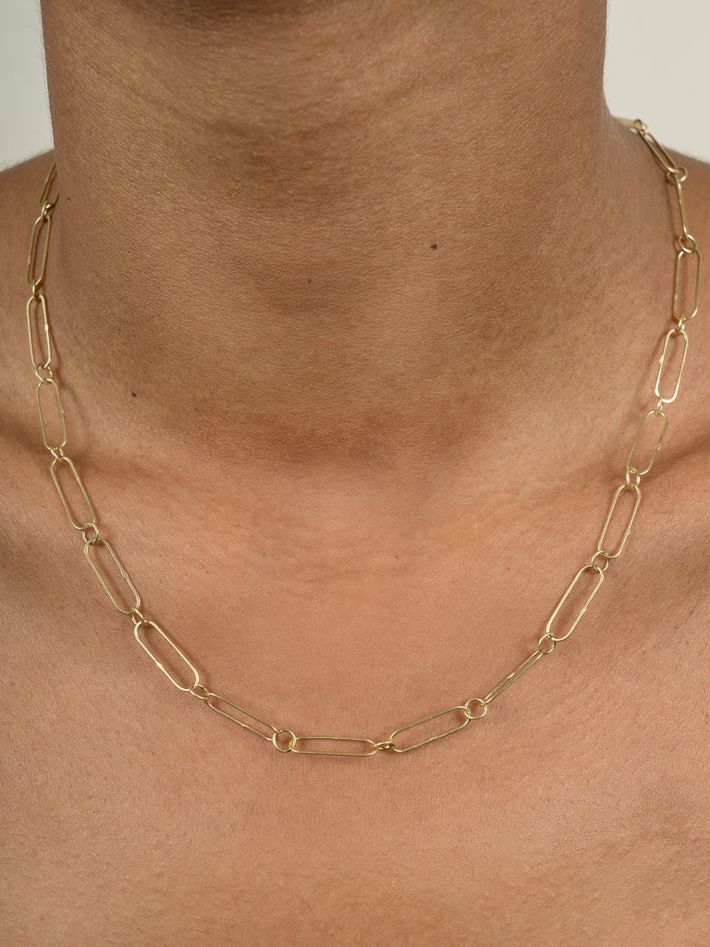 Alternate links necklace