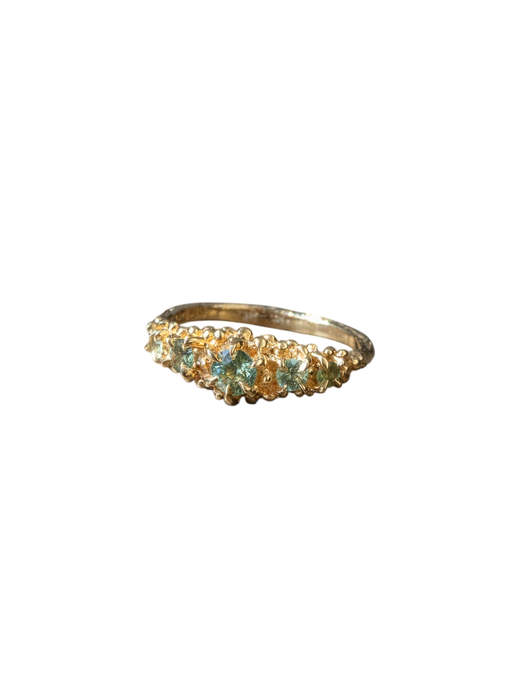 Iberis green sapphire ring photo