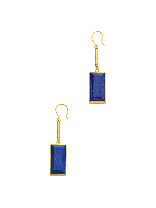 18kt gold vermeil pstm afghanistan marhaba earrings photo