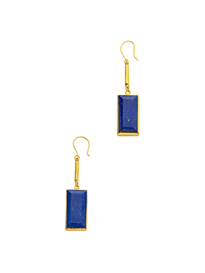 18kt gold vermeil pstm afghanistan marhaba earrings