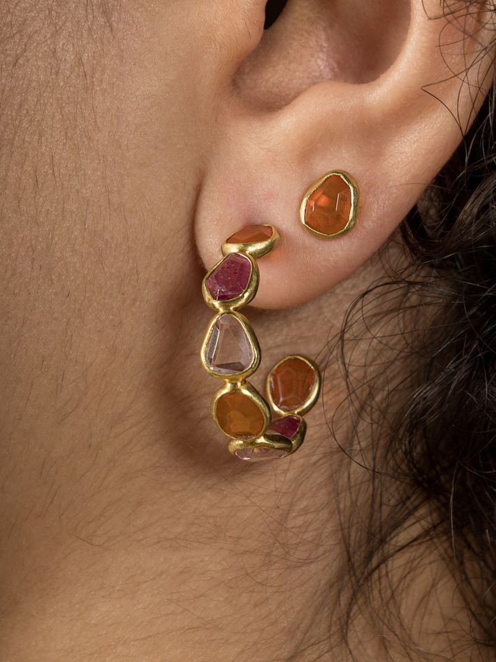 A new day hoop earrings