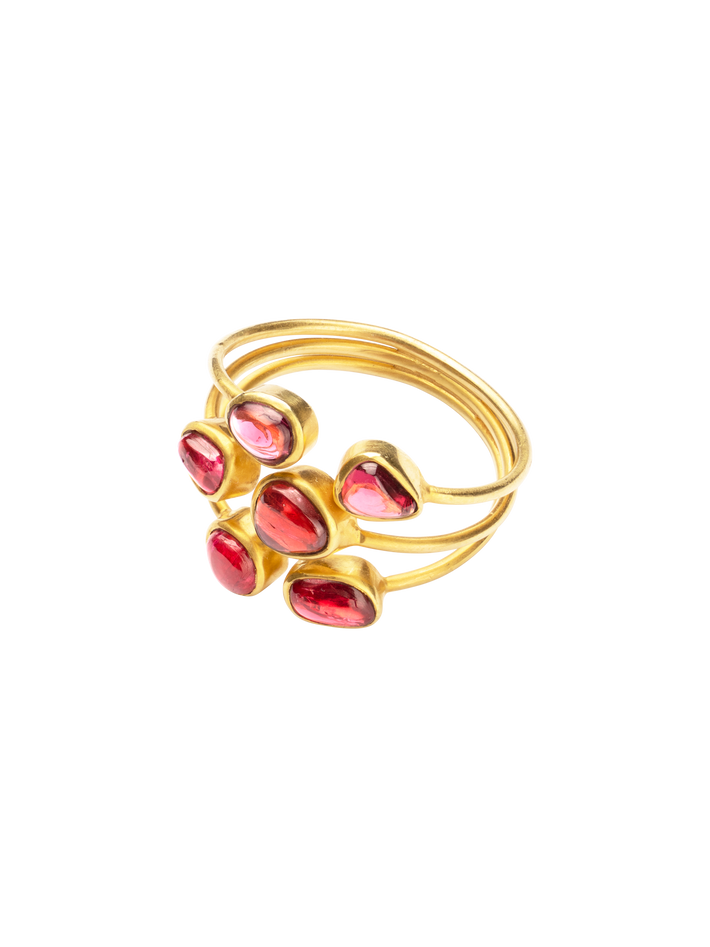 Rosy dawn small almost ring