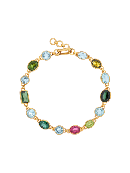 Prismatic gemstone bracelet photo