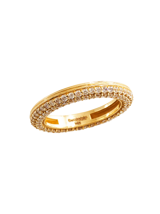 Basic double eternity diamonds ring photo