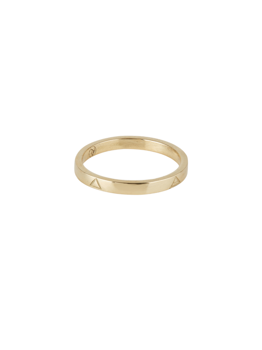 Four elements ring solid gold photo