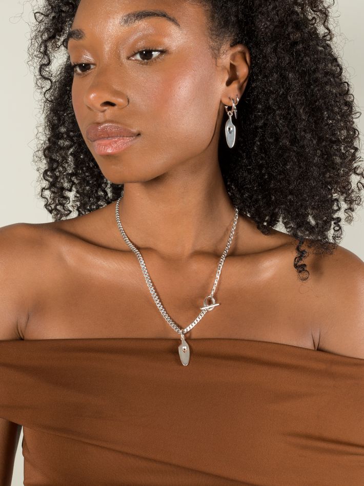 Juno silver necklace